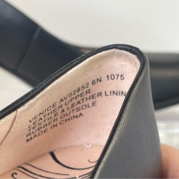 Abeo B.I.O. System Venice size 6N Black Leather heel dress shoes - Picture 3 of 12